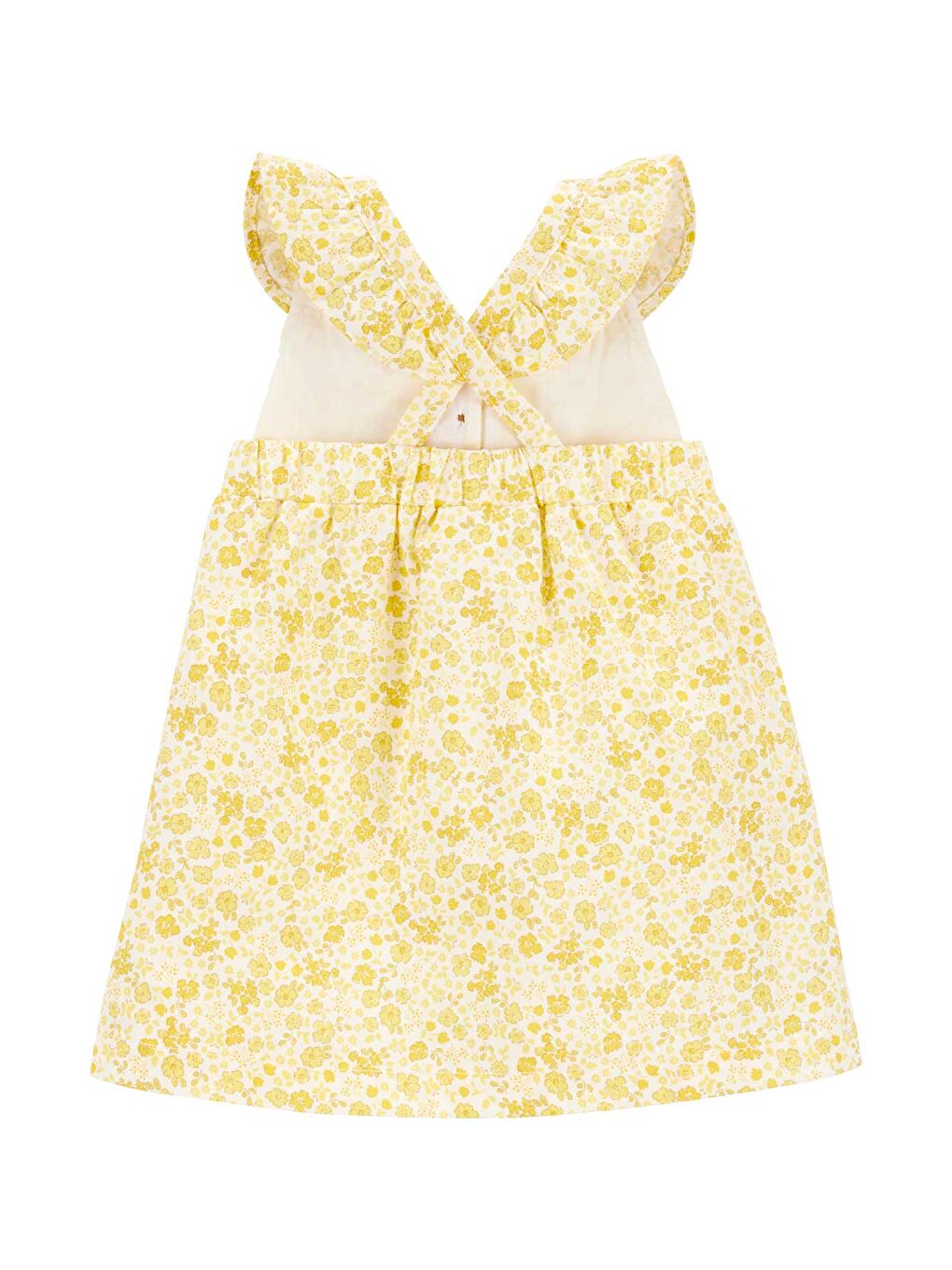Sarı Kız Bebek Elbise-1