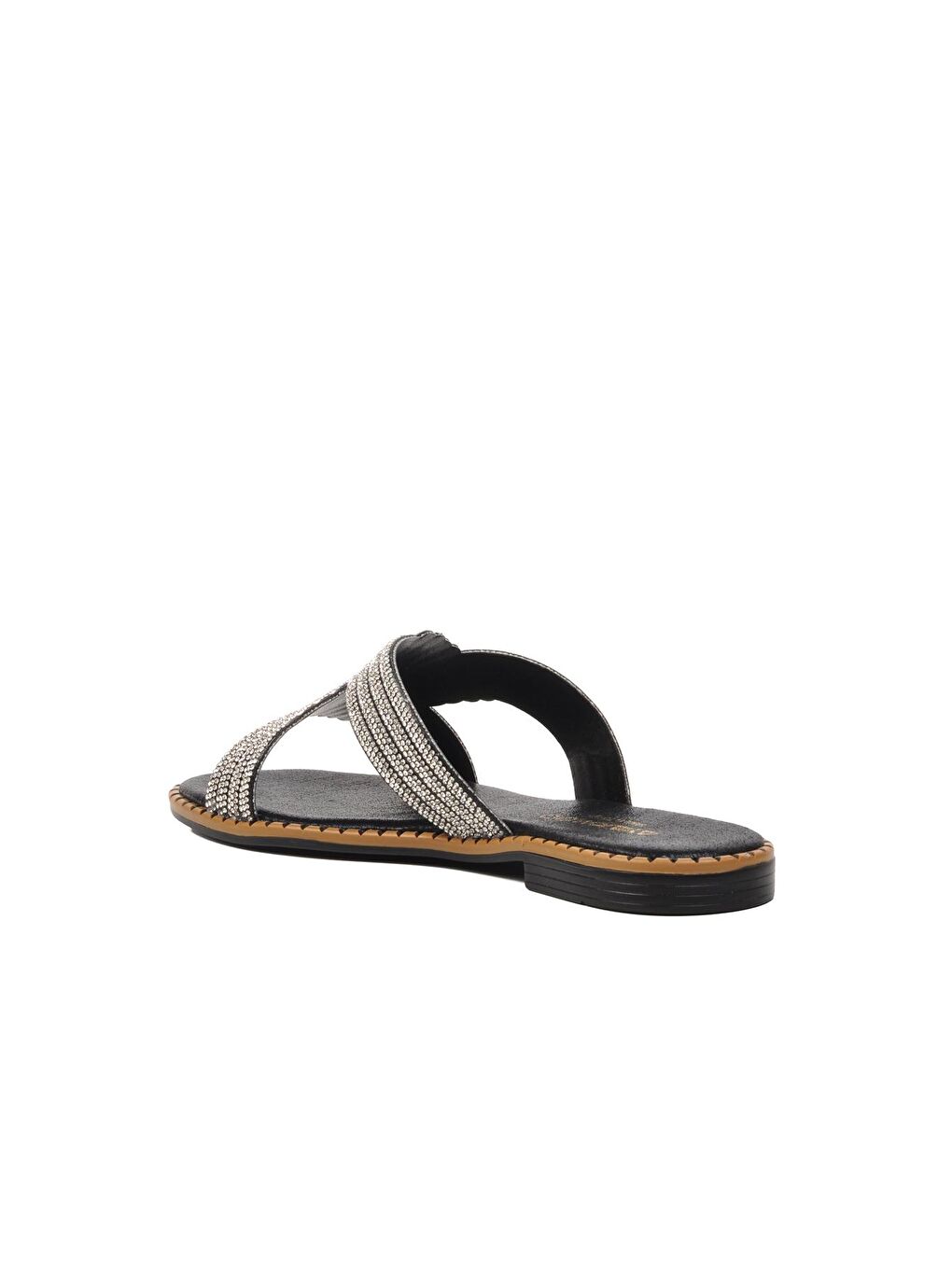 Siyah Kadın İnce Taban Terlik 513039-3