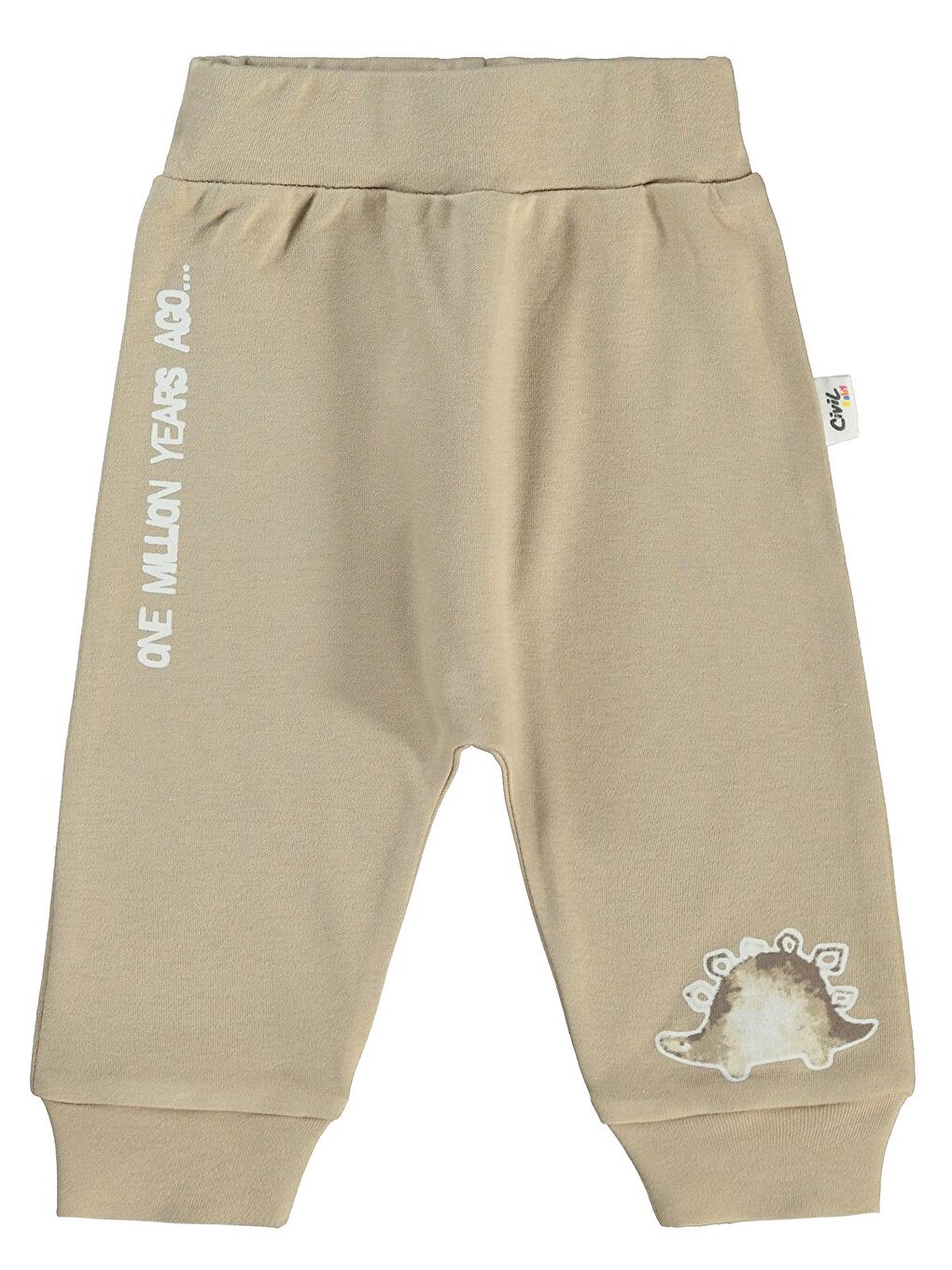 Kahverengi Baby Erkek Bebek 2'li Patiksiz Tek Alt 3-12 Ay Sütlü Kahve-1