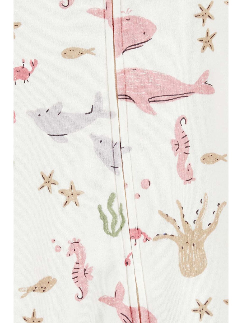 Ekru Kız Bebek Uyku Tulumu-1