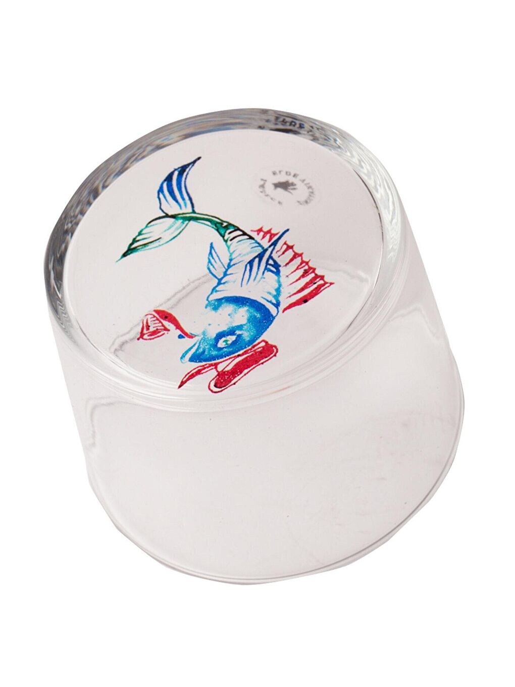 Karışık Kaptan Balık 500 ml Bardaklı Cam Sürahi-2