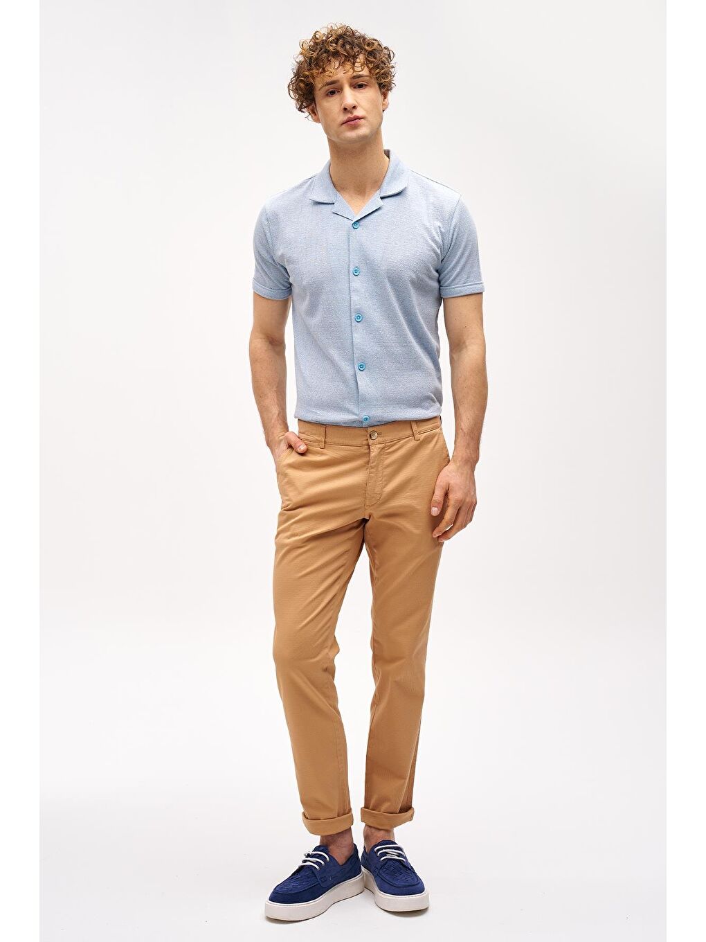 Turuncu Erkek Oranj Dynamic Fit Pantolon