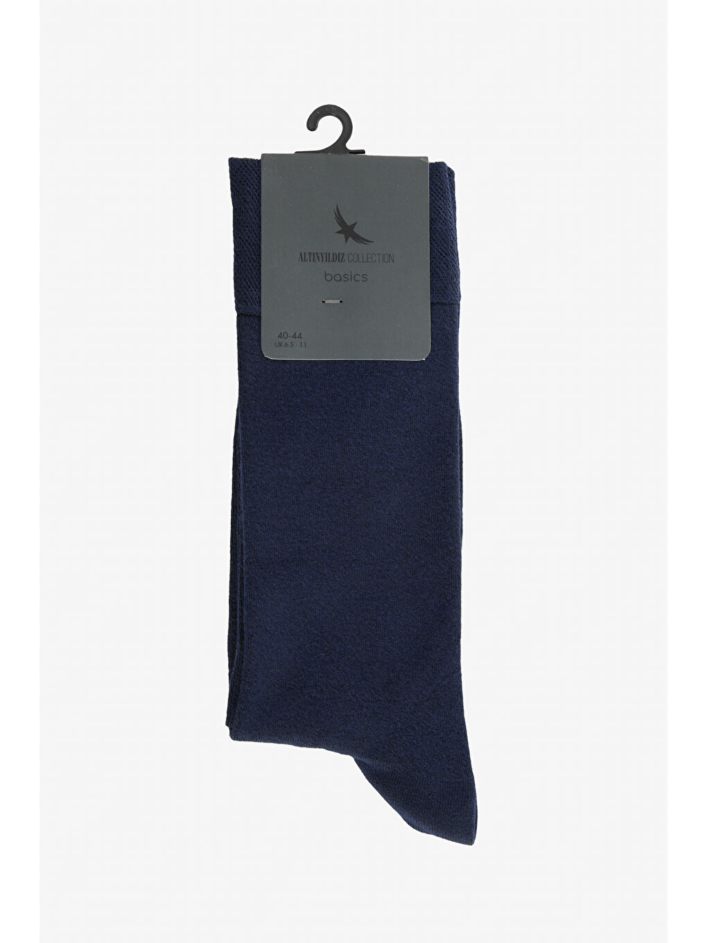 Erkek Lacivert Tekli Casual Çorap
