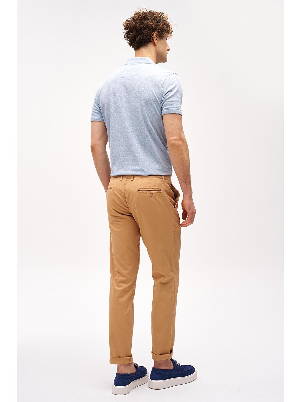 Turuncu Erkek Oranj Dynamic Fit Pantolon-4