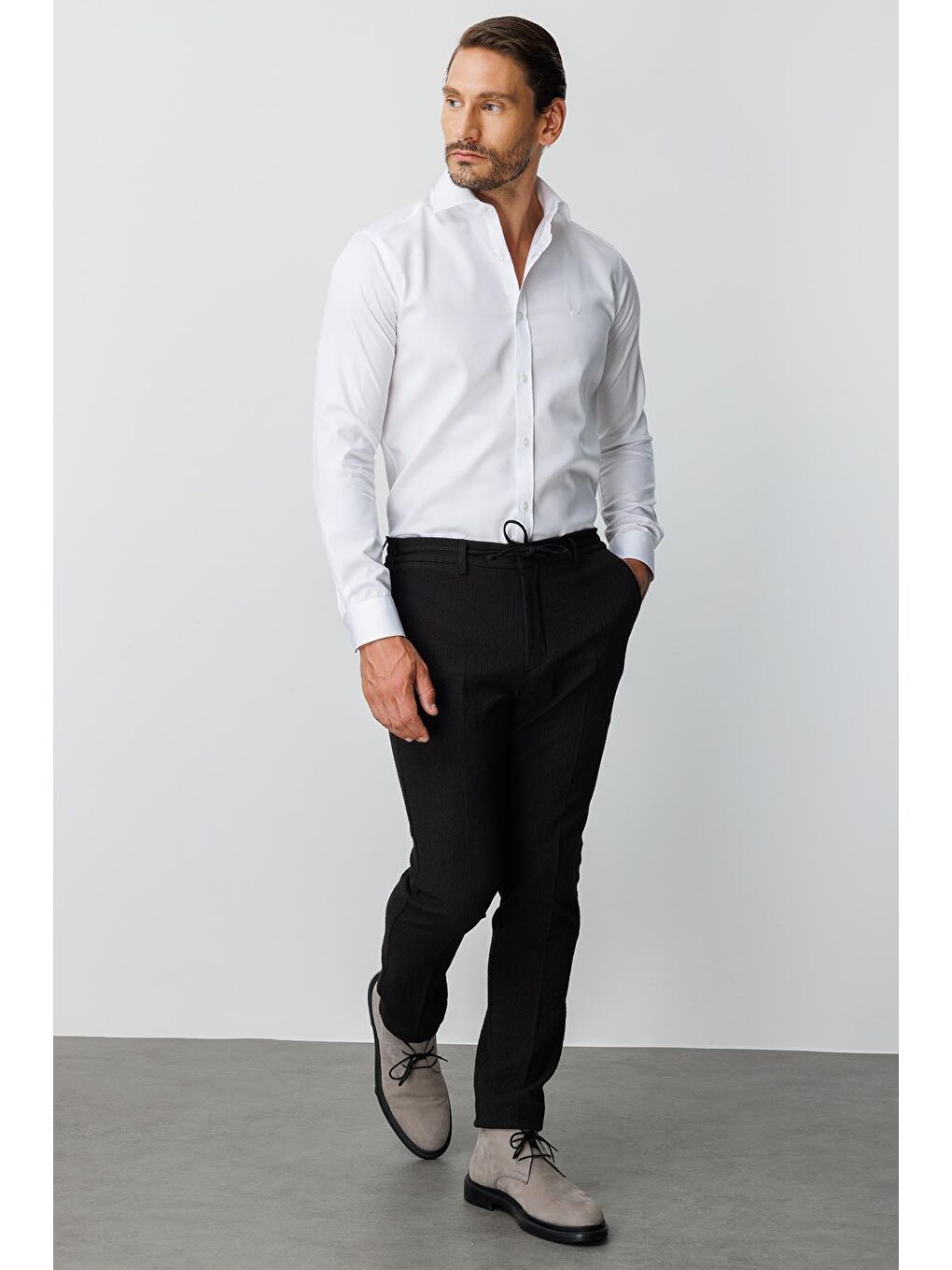 Siyah Erkek Sİyah Dynamic Fit Std Pantolon