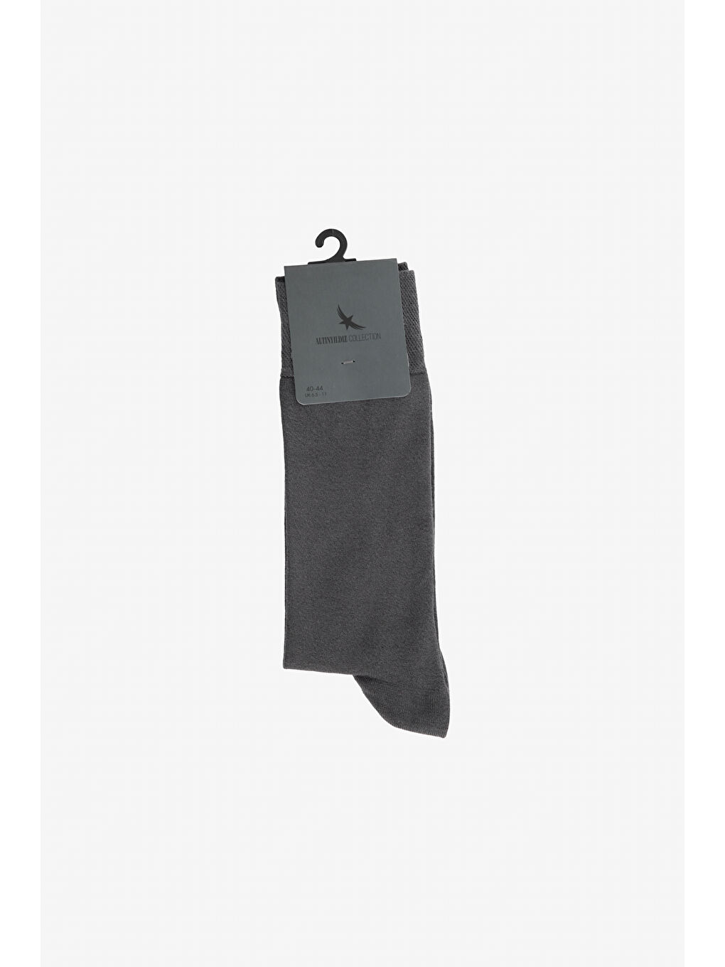 Erkek Antrasit Tekli Casual Çorap