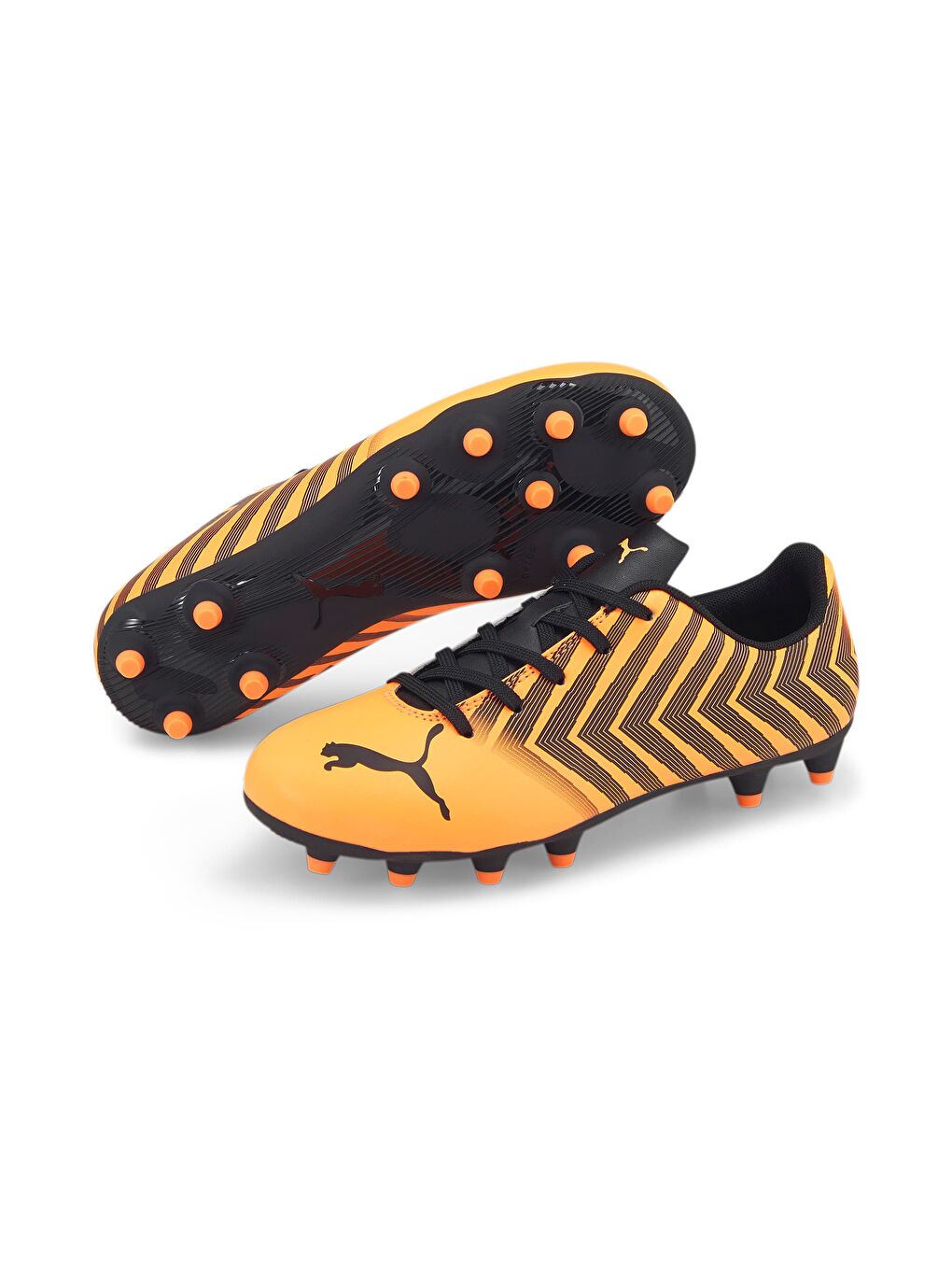 Turuncu TACTO II FG/AG Futbol Kramponu JR-7