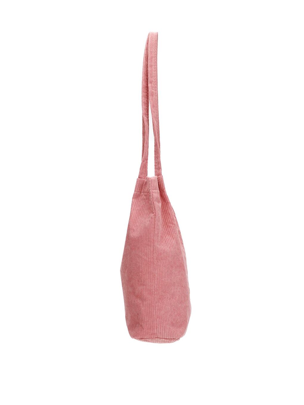 Ecrou Pembe Sevimli Ayı Kadife Omuz Çantası Pembe 29 x 34 cm - 2