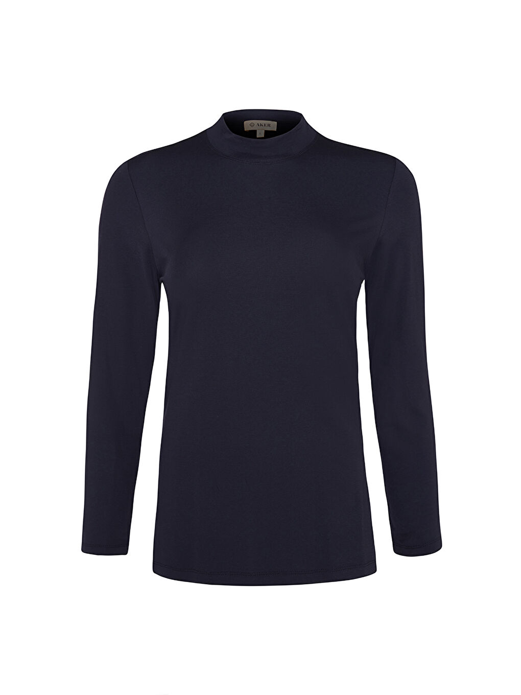 Lacivert Örme Basic Bluz