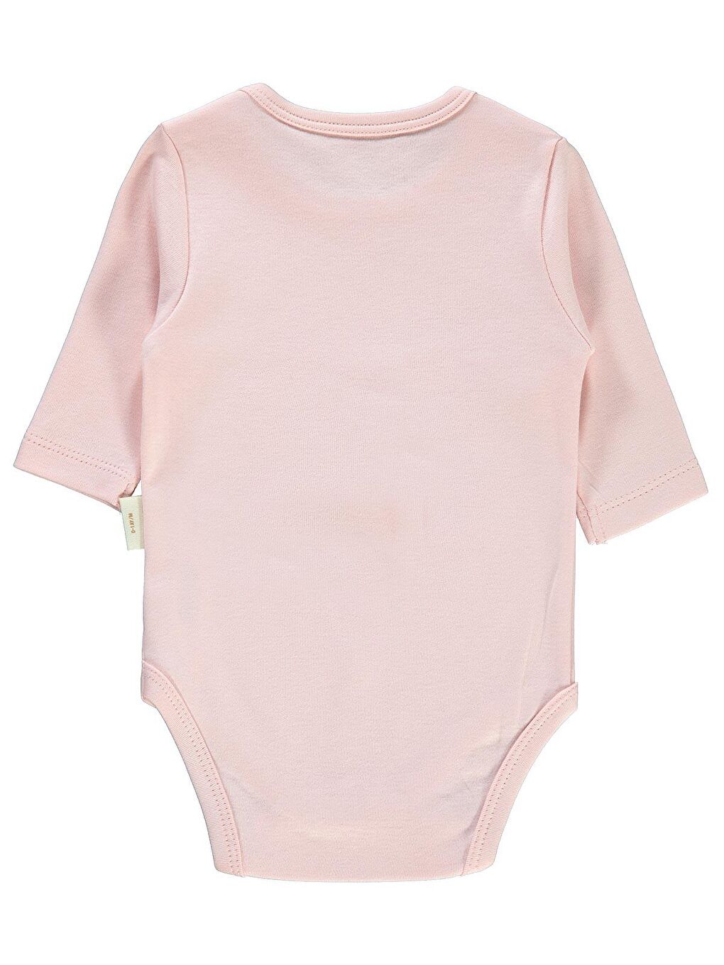 Civil Baby Bebek Organik Çıtçıtlı Badi 0-18 Ay Pembe - 1