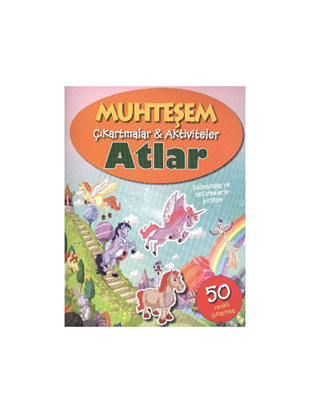 Muhteşem Çıkartmalar Aktiviteler Atlar