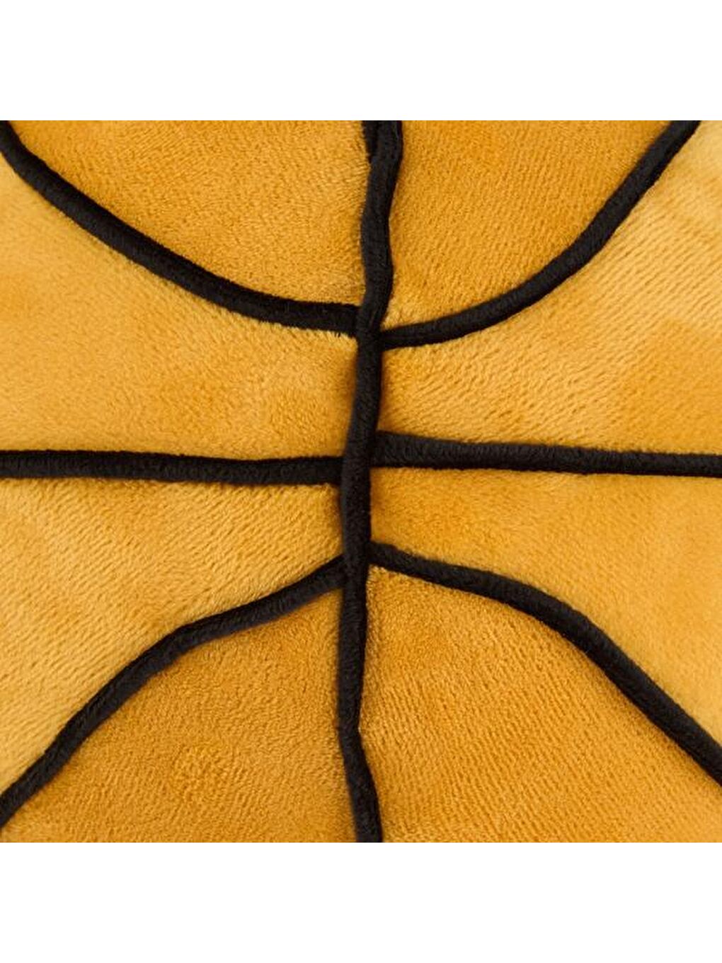 Evidea Soft Basket Topu Figürlü Yastık - Turuncu - 75x75 cm - 1