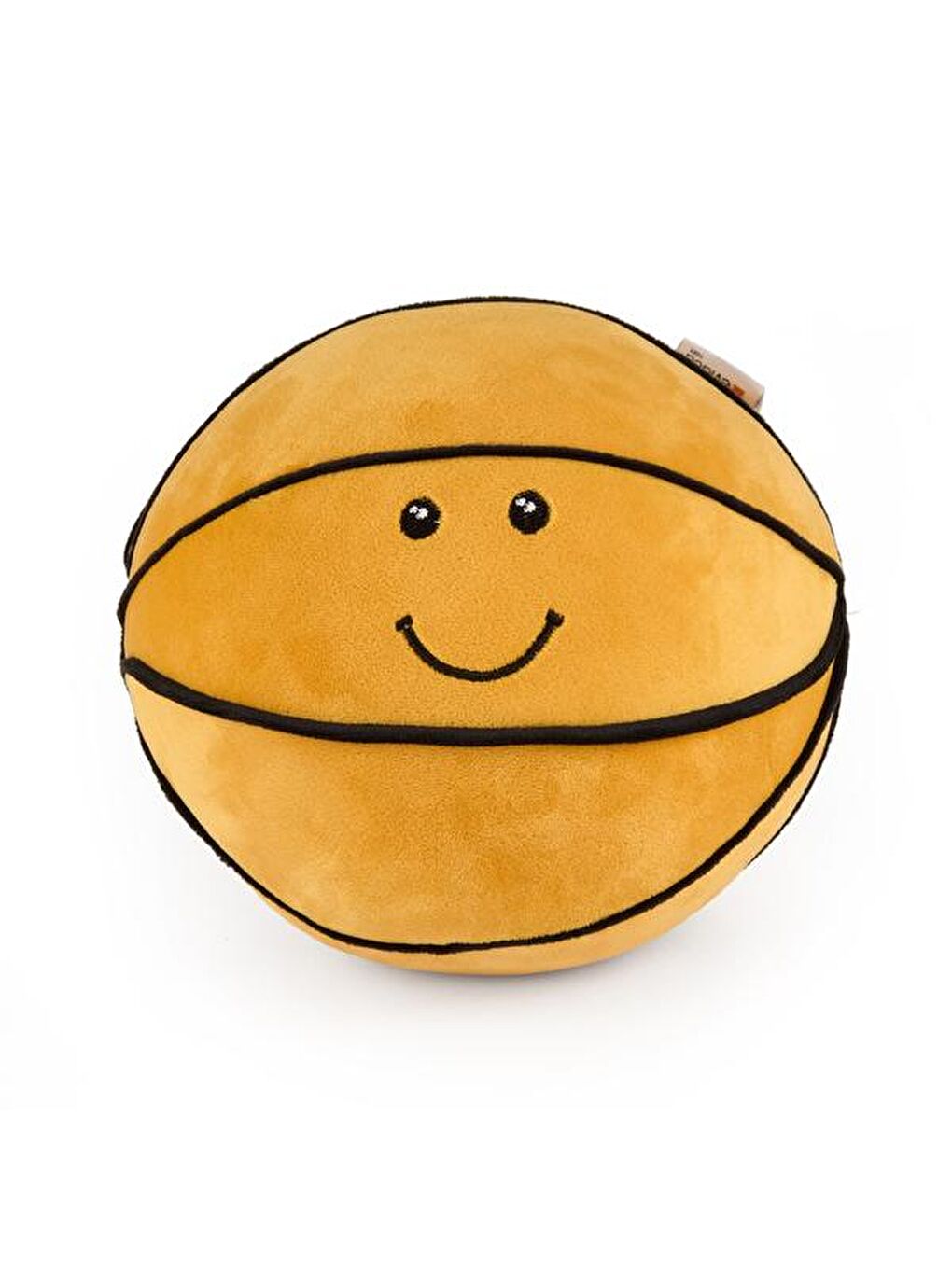Evidea Soft Basket Topu Figürlü Yastık - Turuncu - 75x75 cm - 3