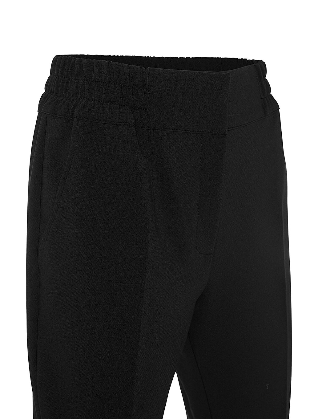 Siyah Basic Pantolon-1