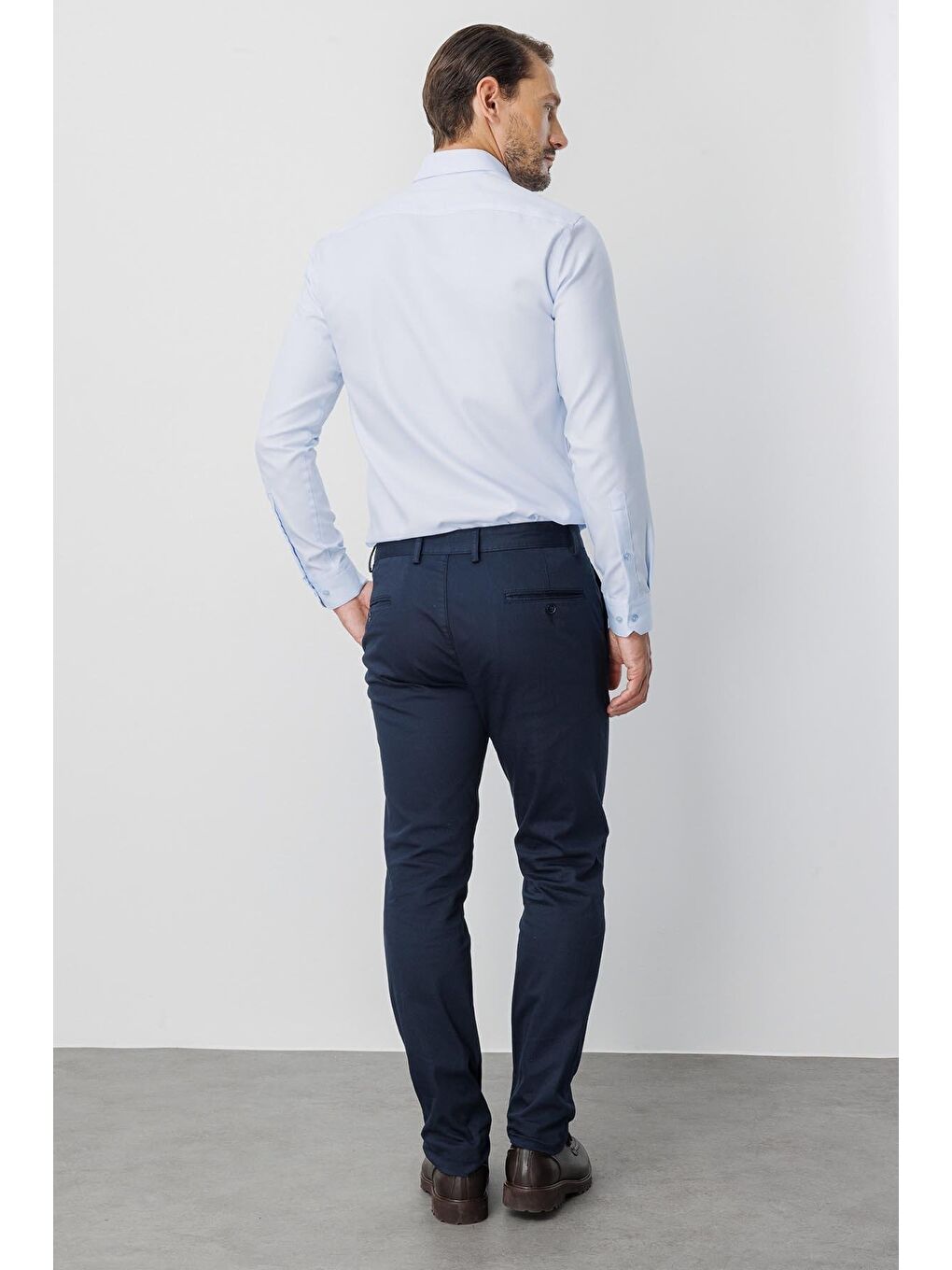 Lacivert Erkek Lacİvert Dynamic Fit Std Pantolon-3