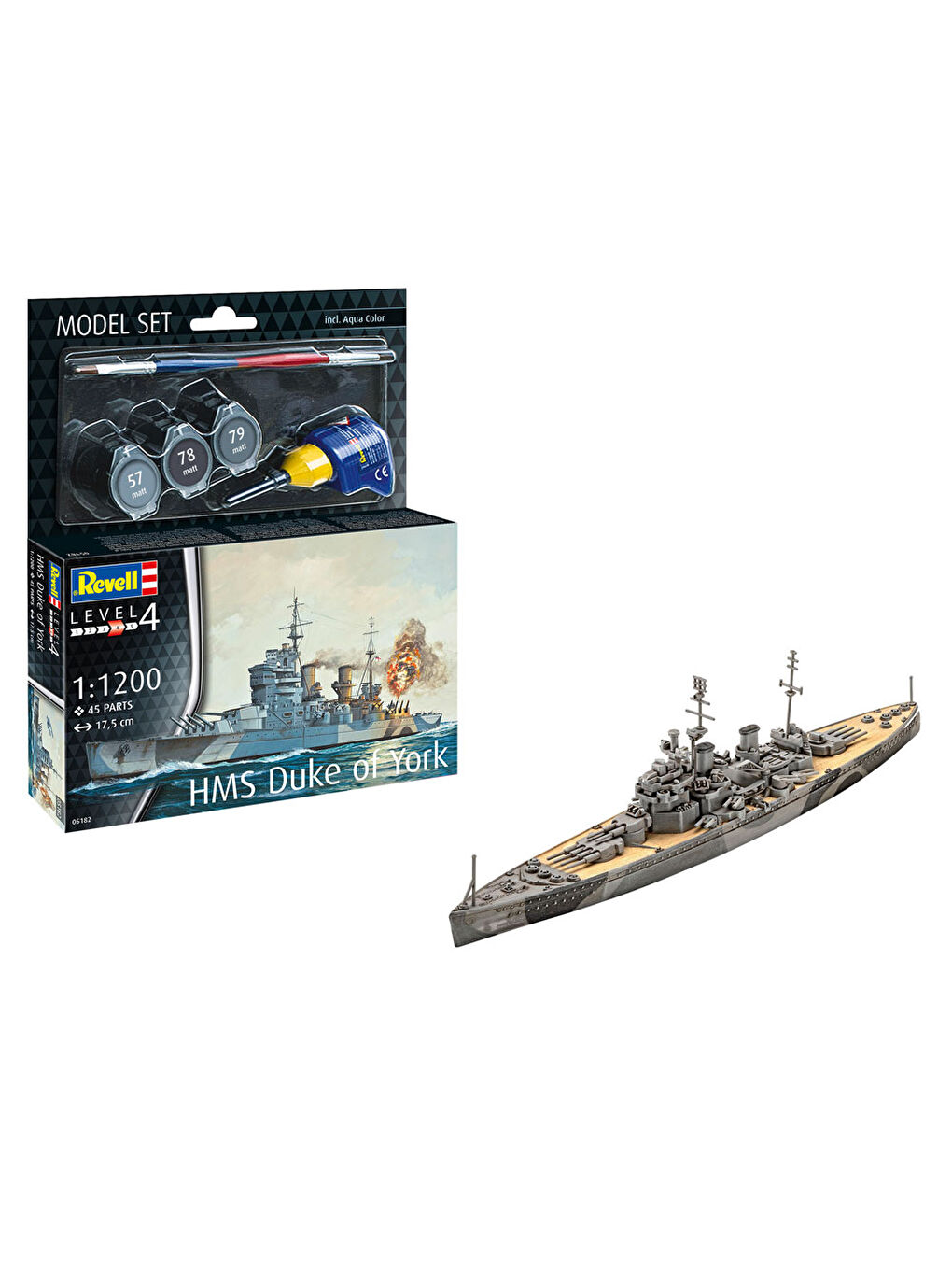 Revell Model Set Gemi HMS Duke of York 65182