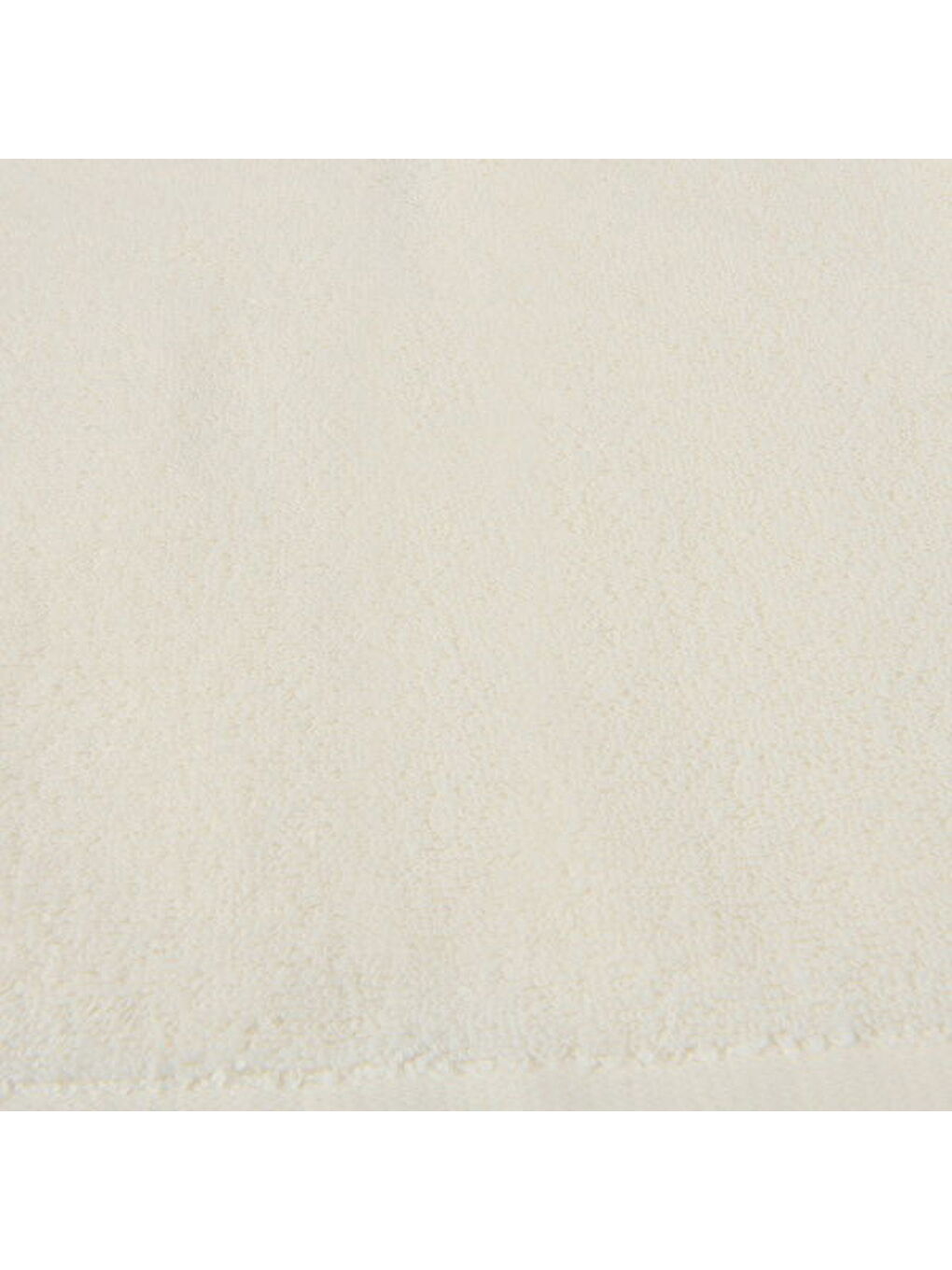 Soft Thea Püsküllü Yüz Havlusu - Beyaz - 50x70 cm-1