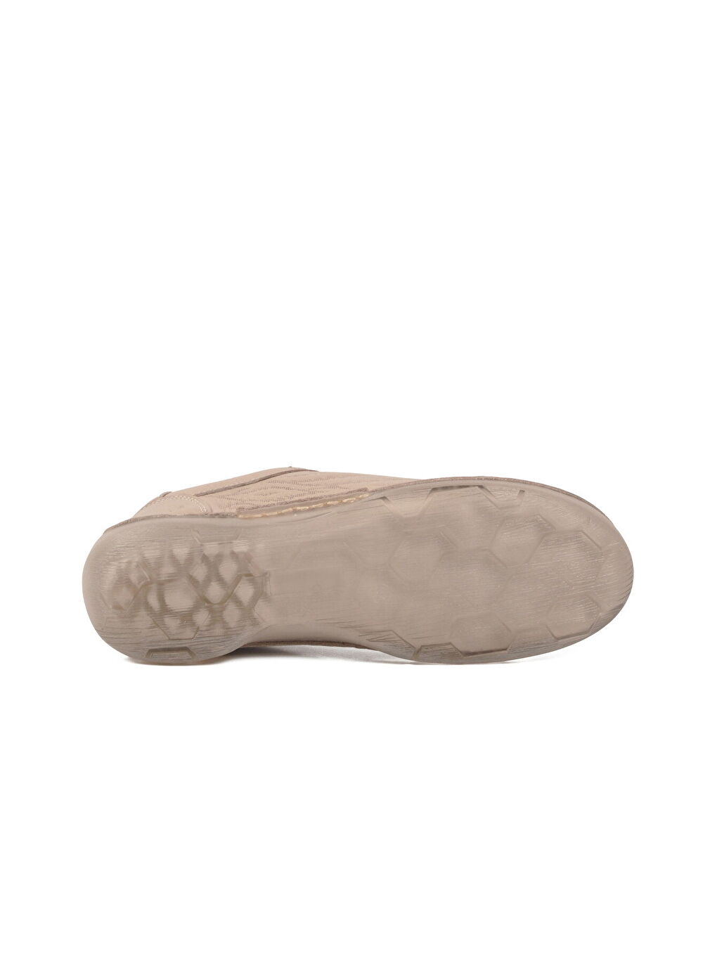 Bej Premium Vizon Hakiki Deri Anatomik Kadın Casual Ayakkabı 44406 Z-4