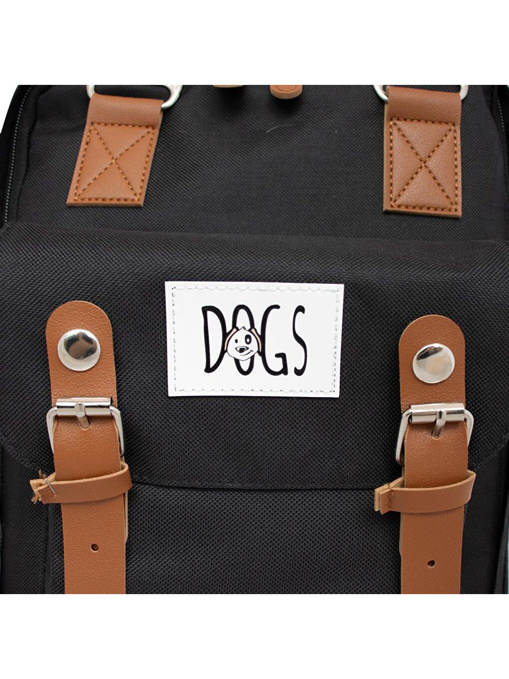 Biggdesign Siyah Dogs USB Girişli Sırt Çantası Siyah - 6