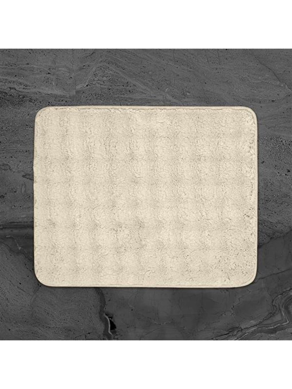 Soft Artos 2'li Banyo Paspası - Beyaz - 60x100 cm + 50x60 cm-3