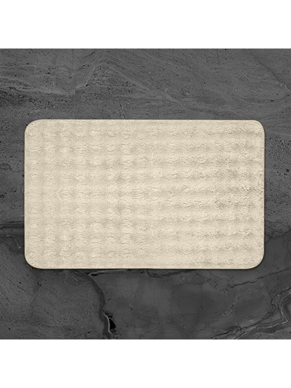 Soft Artos 2'li Banyo Paspası - Beyaz - 60x100 cm + 50x60 cm-4