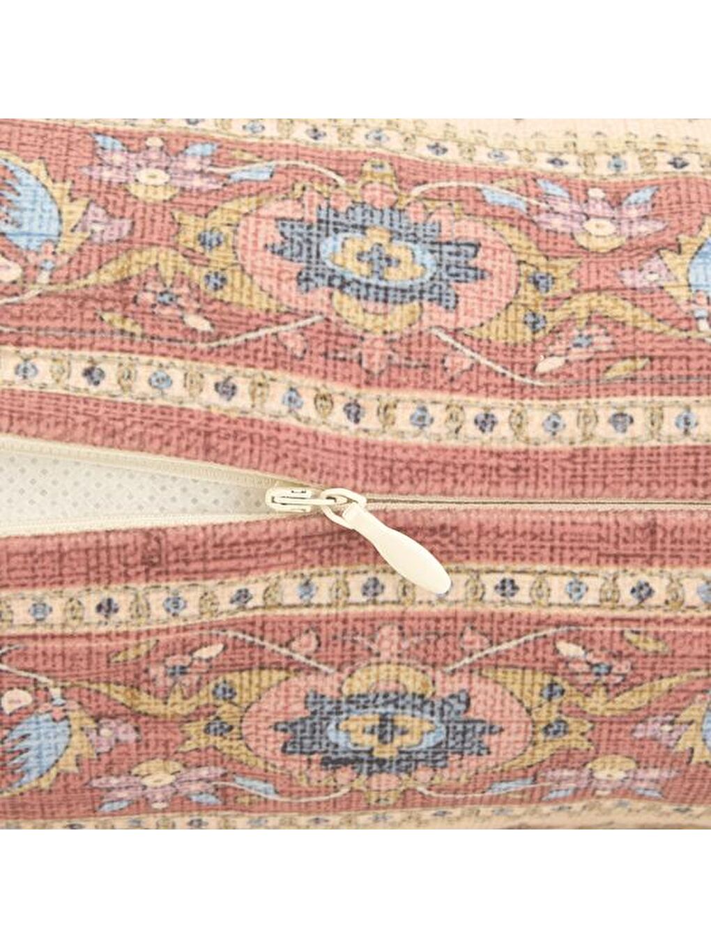 Karışık Soft Etnik Desenli Kırlent - Renkli - 30x50 cm-4