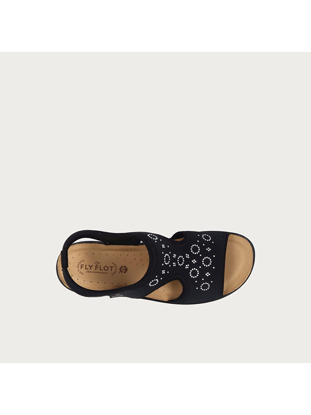 Siyah Kadın Sandalet 55 H76 LE FRESH CLOTH-3