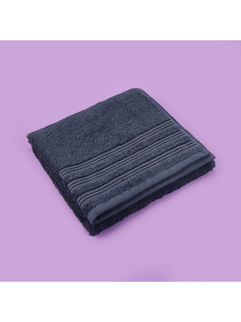 Soft Amor Yüz Havlusu - Antrasit - 50x100 cm-1