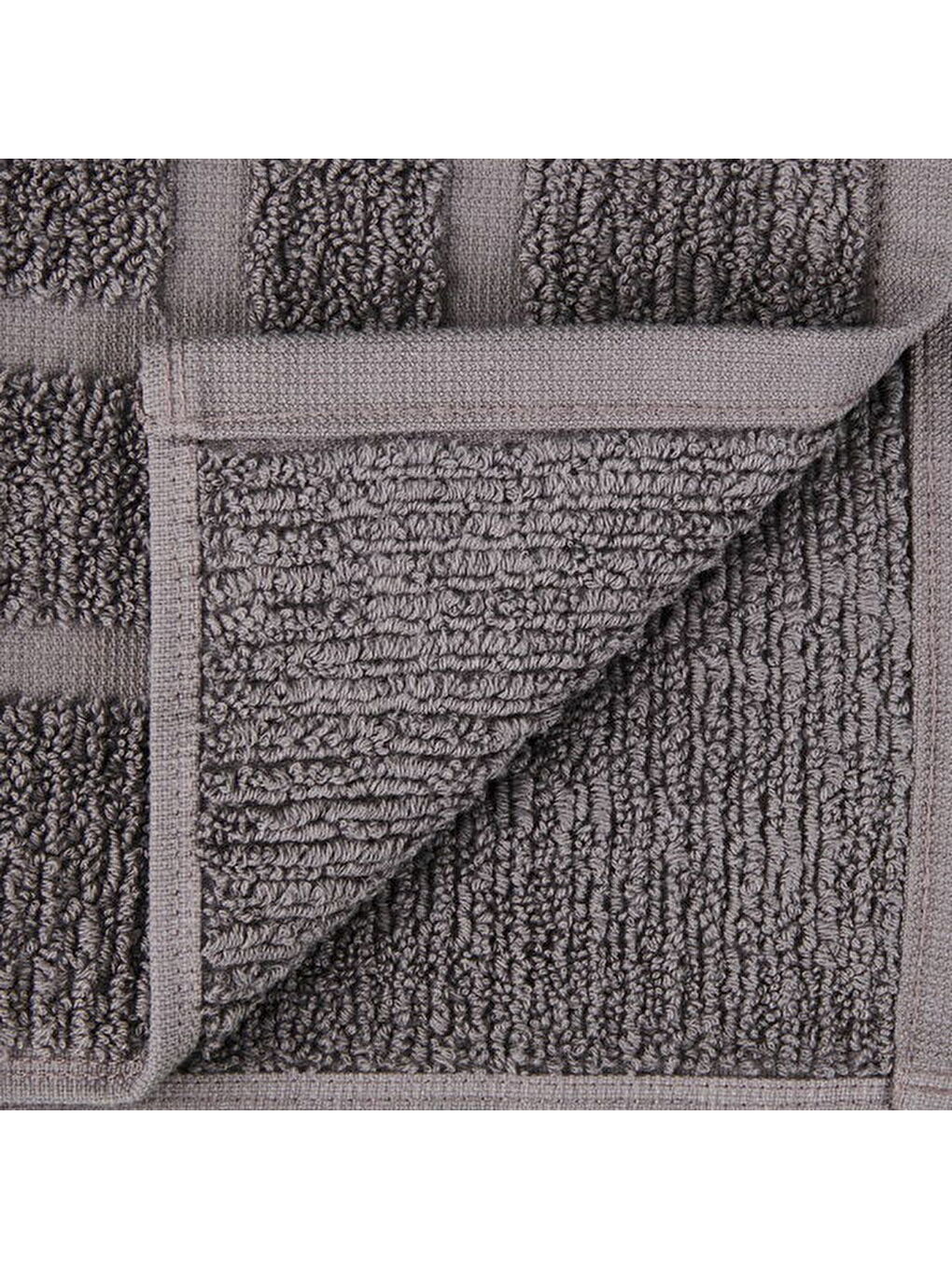Soft Premium Ayak Havlusu - Antrasit - 50x70 cm-3