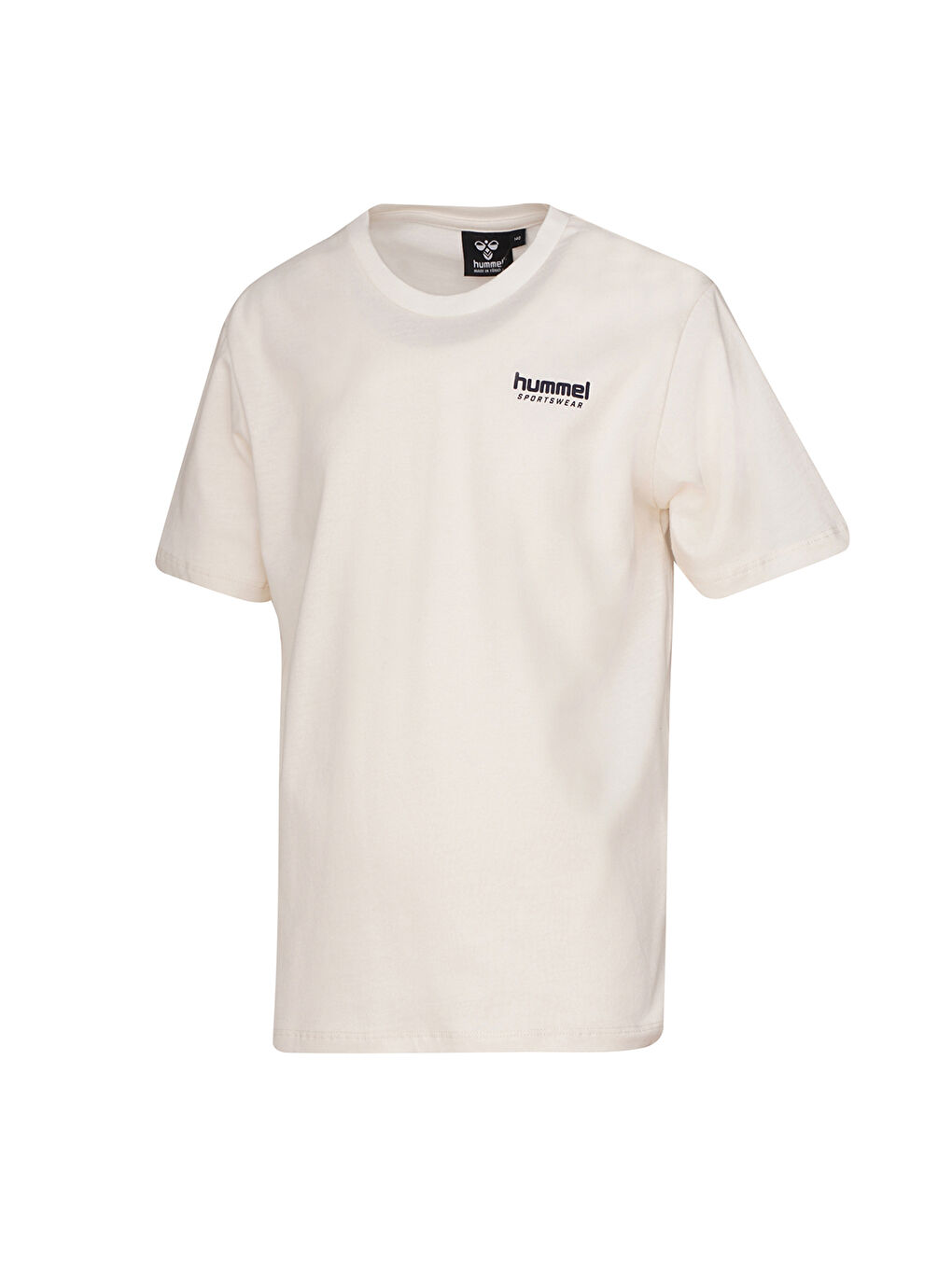 Anarosa Erkek Çocuk Ekru Yuvarlak Yaka Tişört-1