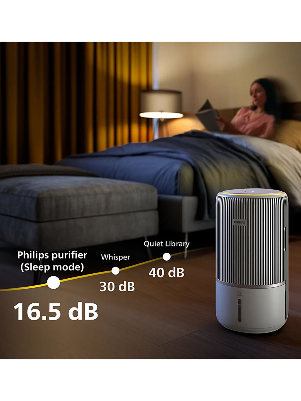 AC3420/10 PureProtect Water 3400 Serisi Akıllı 2'si 1 Arada Hava Temizleyici ve Nemlendirici-8