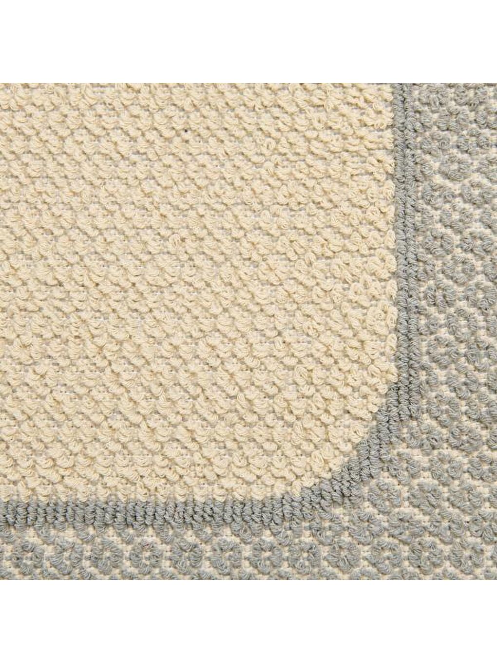 Soft Melagne 2'li Banyo Paspası - Bej - 60x100 cm + 50x60 cm-1