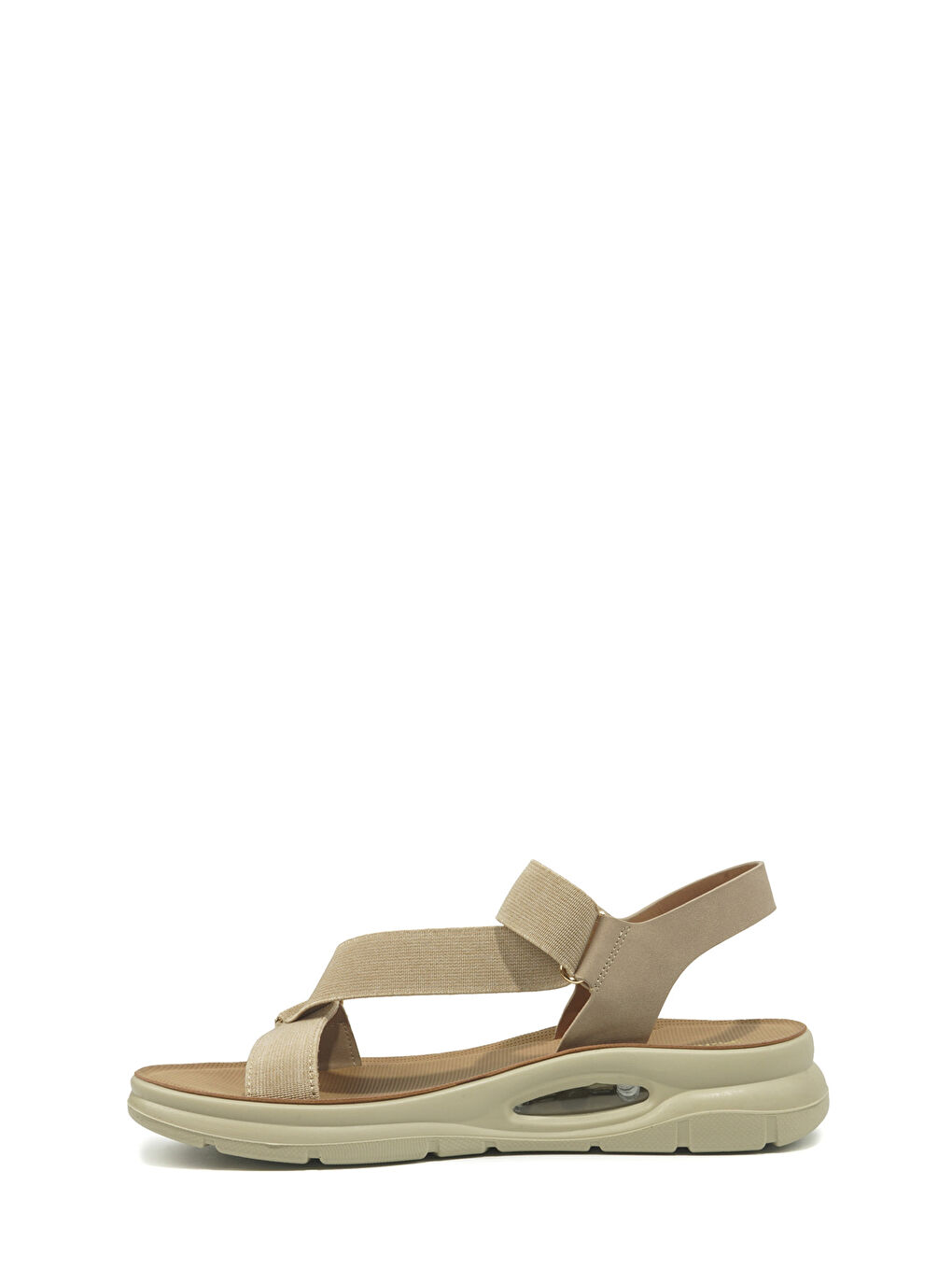 409044.Z6FX Bej Kadın Comfort Sandalet-2