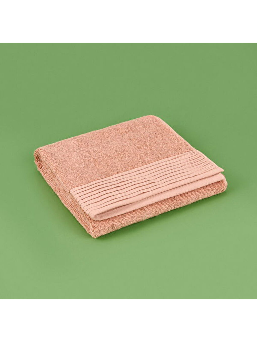 Pembe Soft Premium Yüz Havlusu - Gülkurusu - 50x90 cm-2