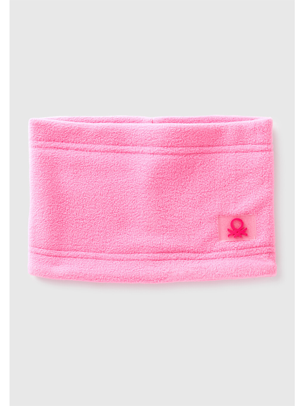 Erkek Bebek Pembe Logo Detaylı Boyunluk-1