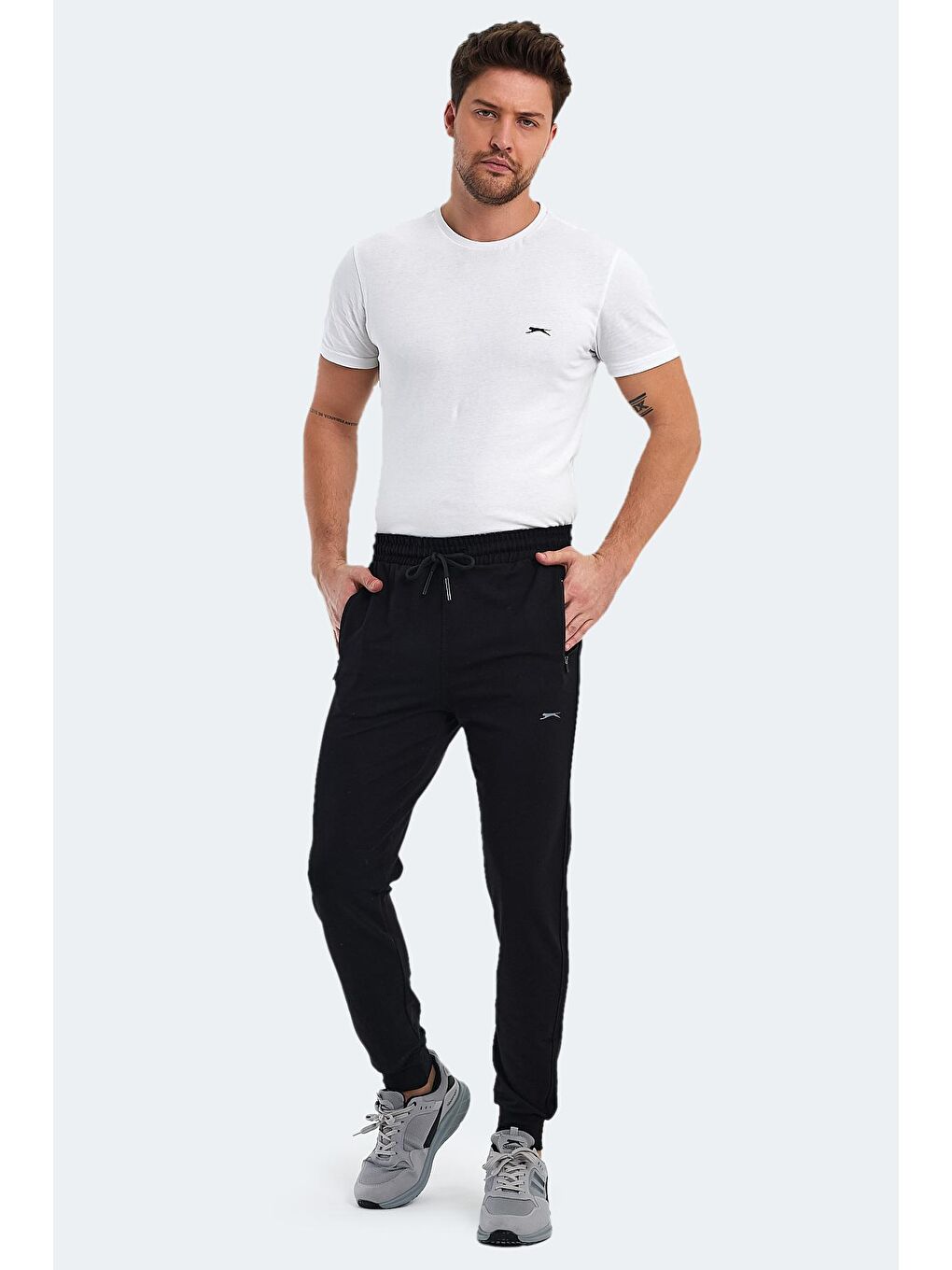 OGNEN I Erkek Jogger Eşofman Altı Siyah-3