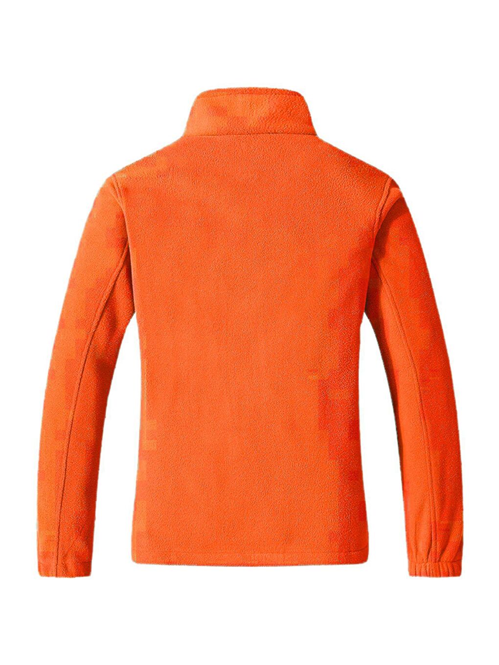 Turuncu Unisex Renkli Tam  Polar Outdoor Polar Erkek Fermuarlı Sweatshirt Hırka Tactical Polar-1