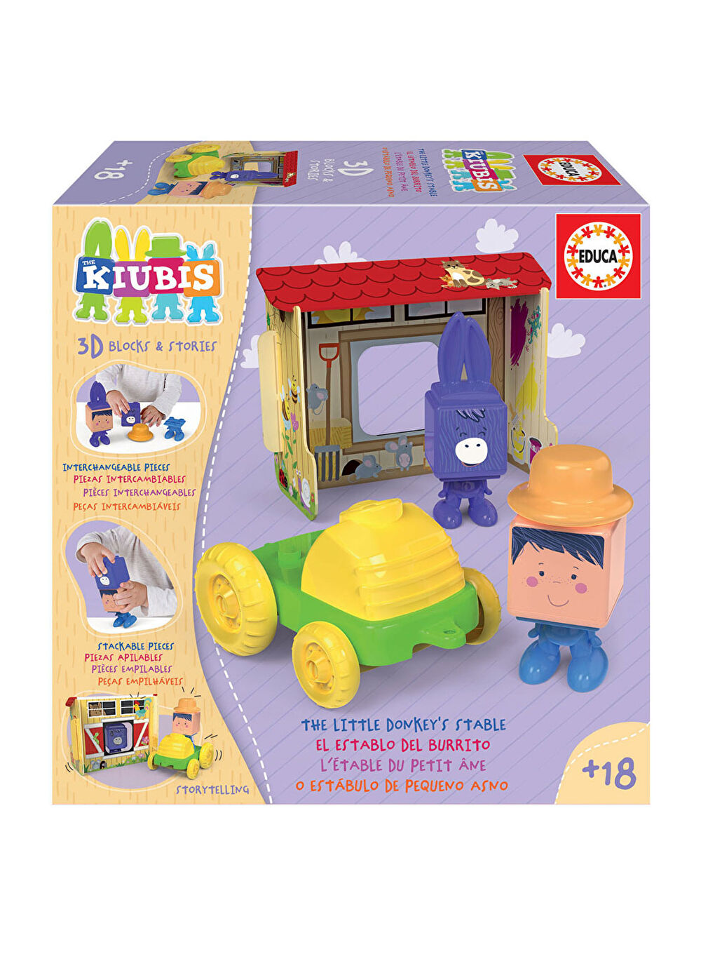 Çocuk Puzzle El Establo De Burto The Kiub 19222