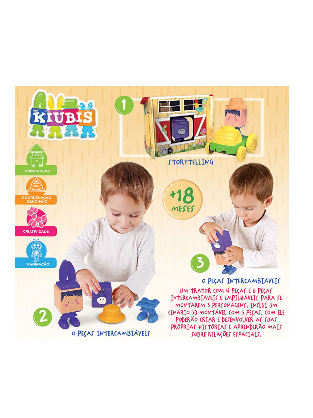 Çocuk Puzzle El Establo De Burto The Kiub 19222-1