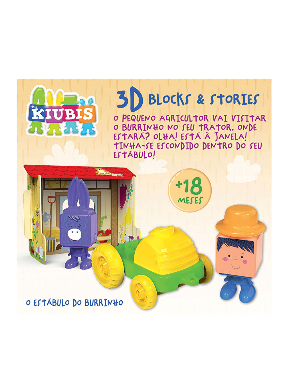 Çocuk Puzzle El Establo De Burto The Kiub 19222-2