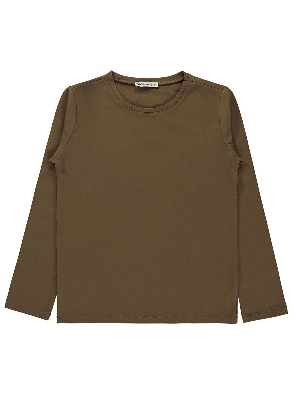 Boys Basic 10-13 Yaş Sweatshirt - Kahverengi