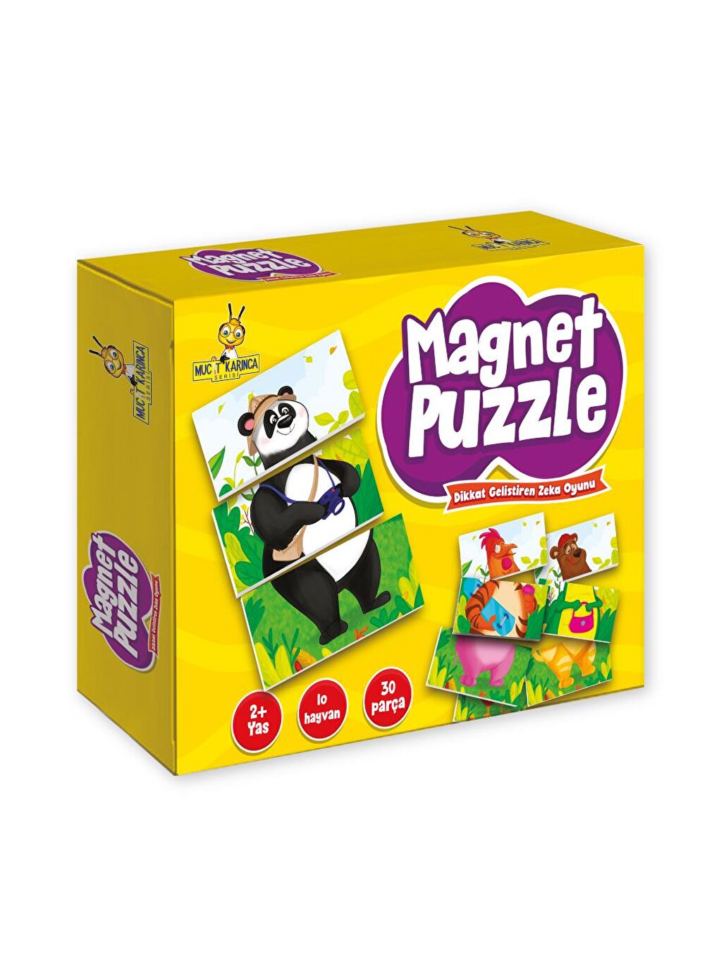 Yükselen Zeka Karışık Magnet Puzzle Dikkat Geliştiren Zeka Oyunu - 1