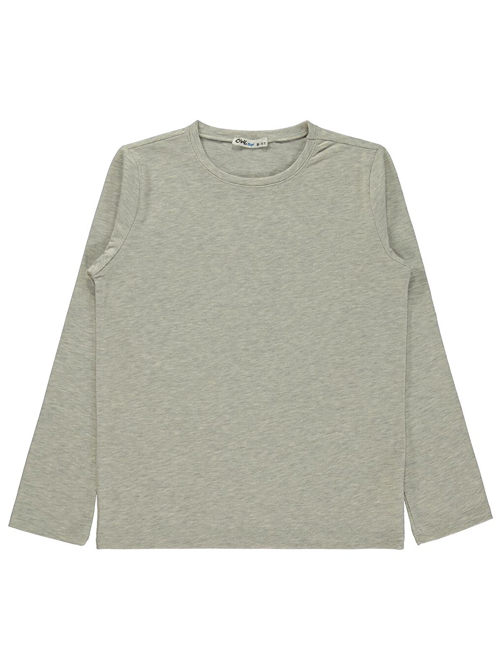 Beyaz Boys Basic 10-13 Yaş Sweatshirt - Gri