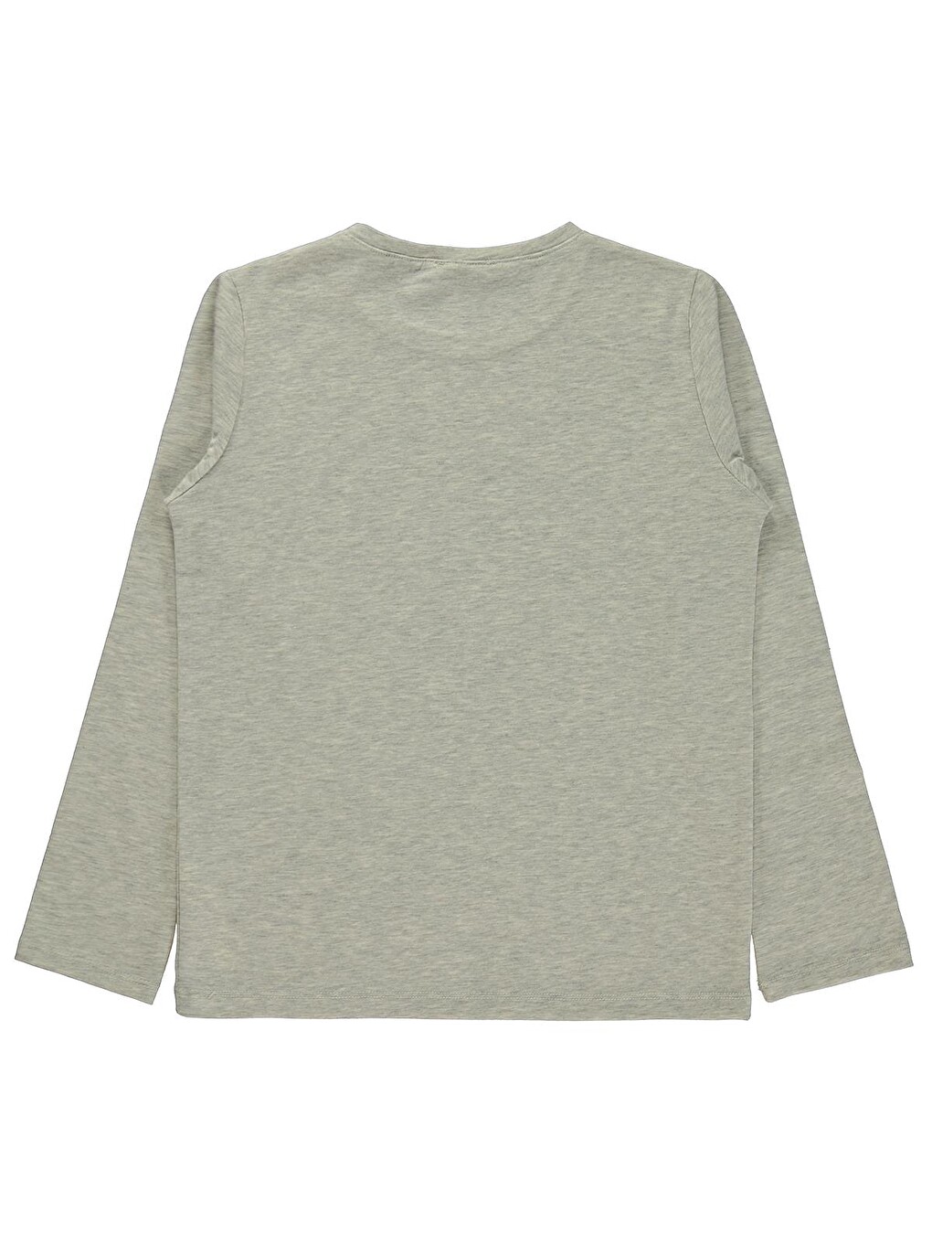 Beyaz Boys Basic 10-13 Yaş Sweatshirt - Gri-1