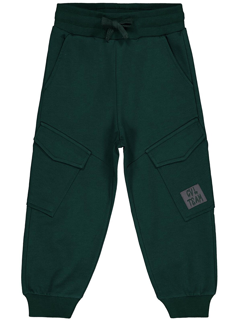 Boys Kargo Cepli Etiketli 2-5 Yaş Eşofman Altı - Yeşil
