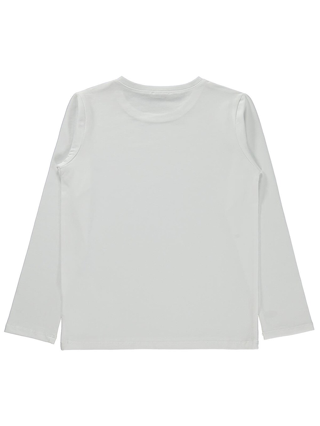 Boys Basic 10-13 Yaş Sweatshirt - Beyaz-1