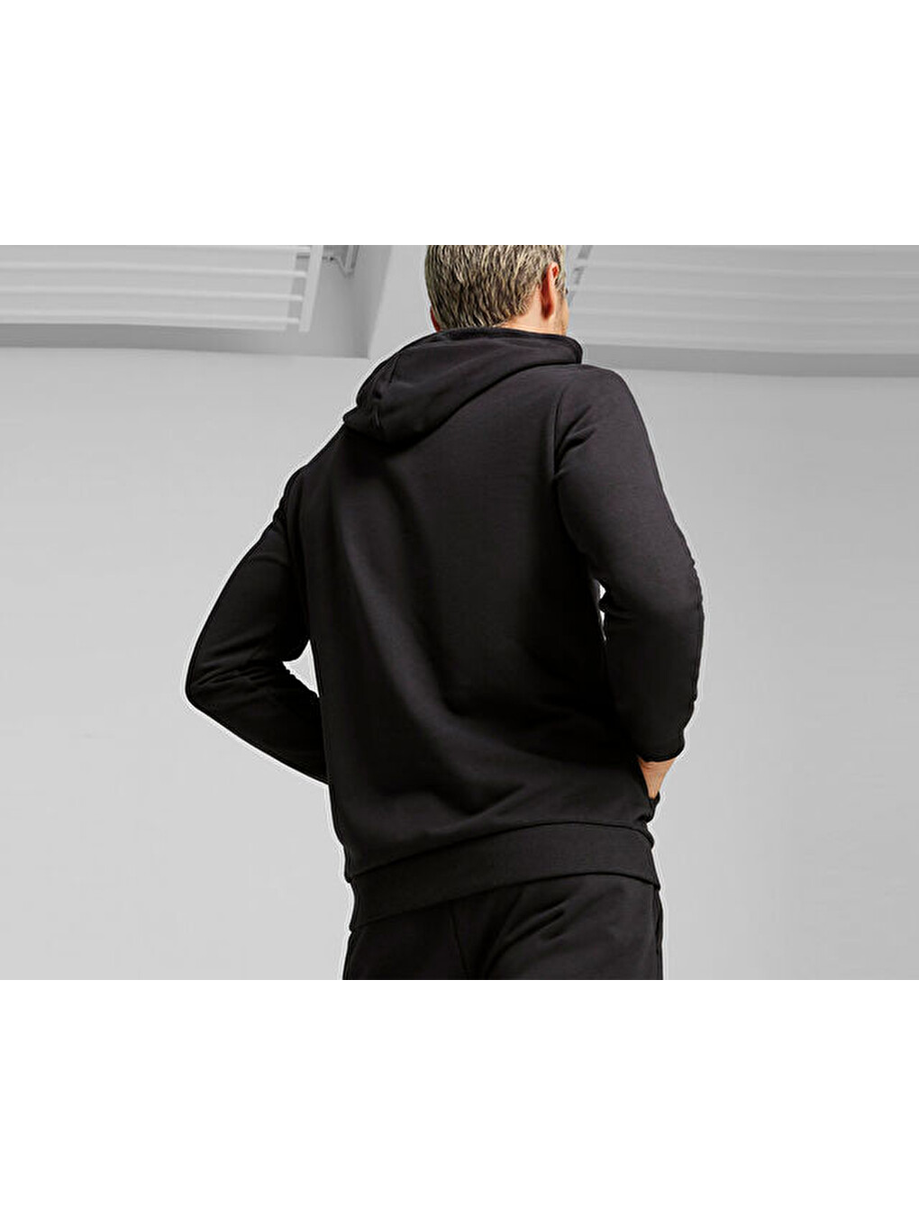 F1 Ess Logo Hoodie Erkek Günlük Sweatshirts 62585301 Siyah-3