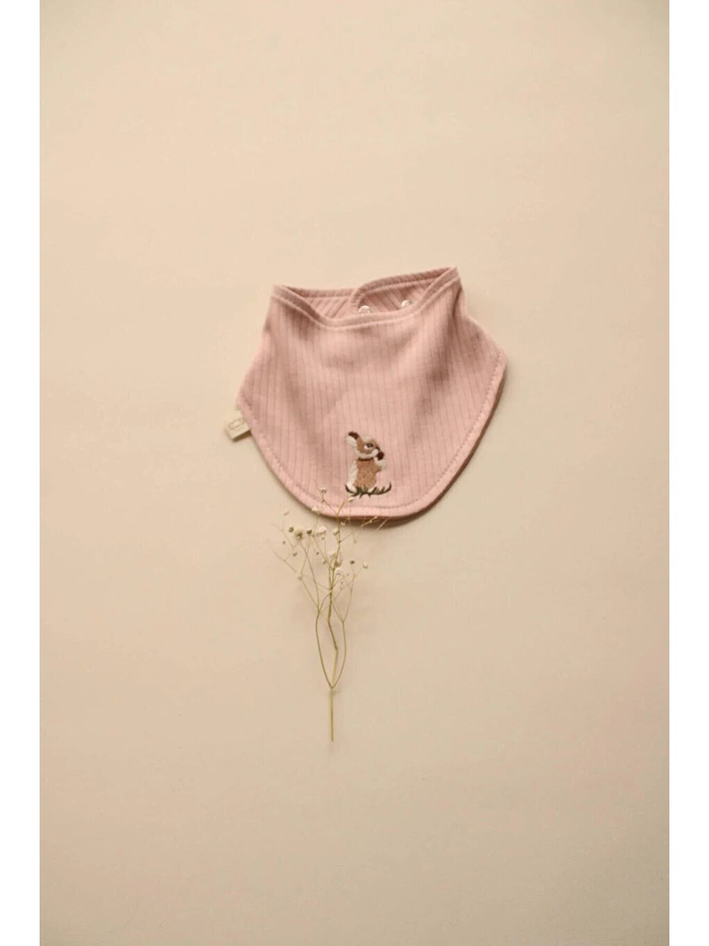 Tavşan Nakışlı Fular Önlük-4