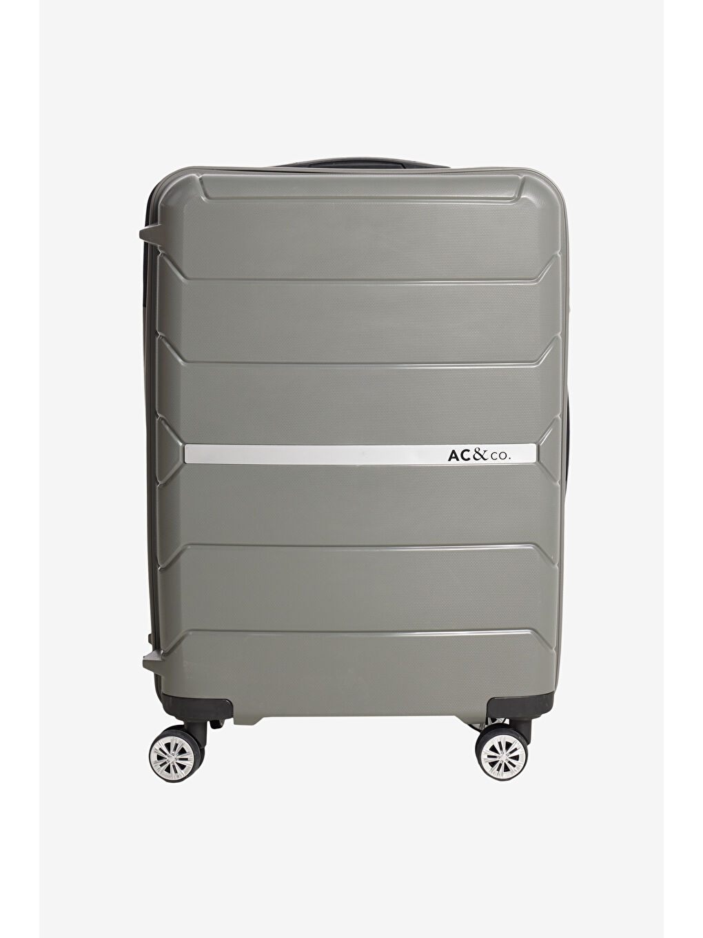 Erkek Gri Orta Boy Valiz