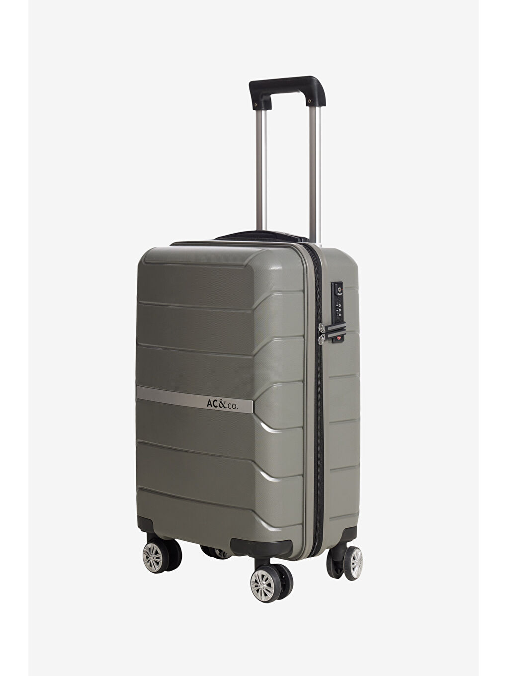 Erkek Gri Küçük Boy Valiz-1